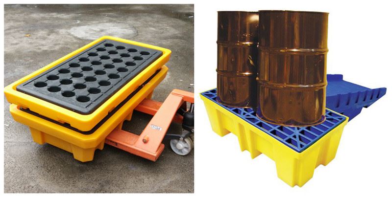 2 drum spill pallet