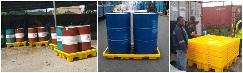 4 Drum Spill control containment pallet (2)