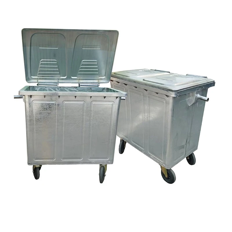 Steel Wheelie Garbage Can best